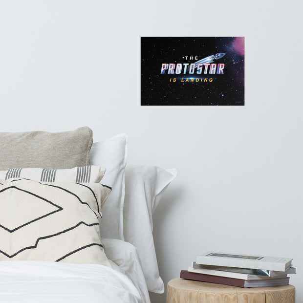 Star Trek: Prodigy The Protostar Is Landing Premium Matte Paper Poster