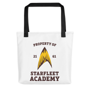 Star Trek Starfleet Academy Flying Phoenix Delta Canvas Tote Bag