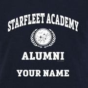 Star Trek: Starfleet Academy Alumni Personalized Adult Short Sleeve T-Shirt
