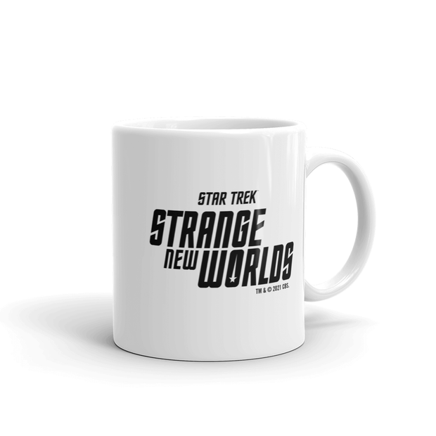 Star Trek: Strange New Worlds Logo White Mug