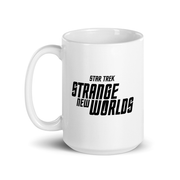 Star Trek: Strange New Worlds Logo White Mug
