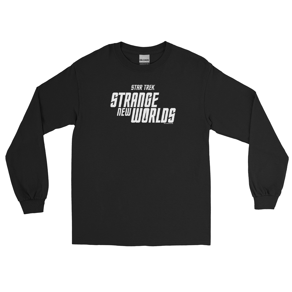 Star Trek: Strange New Worlds Logo Adult Long Sleeve T-Shirt