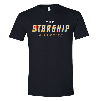 Star Trek The Starship Is Landing Short Sleeve T-Shirt