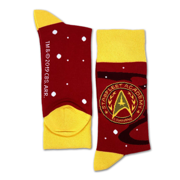Star Trek Starfleet Academy Command Sock