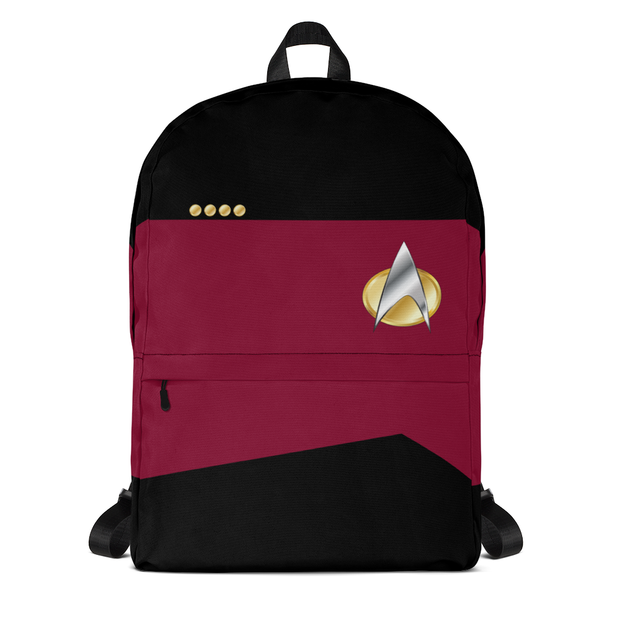 Star trek backpack best sale