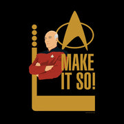 Star Trek: The Next Generation Picard Make It So Adult Short Sleeve T-Shirt