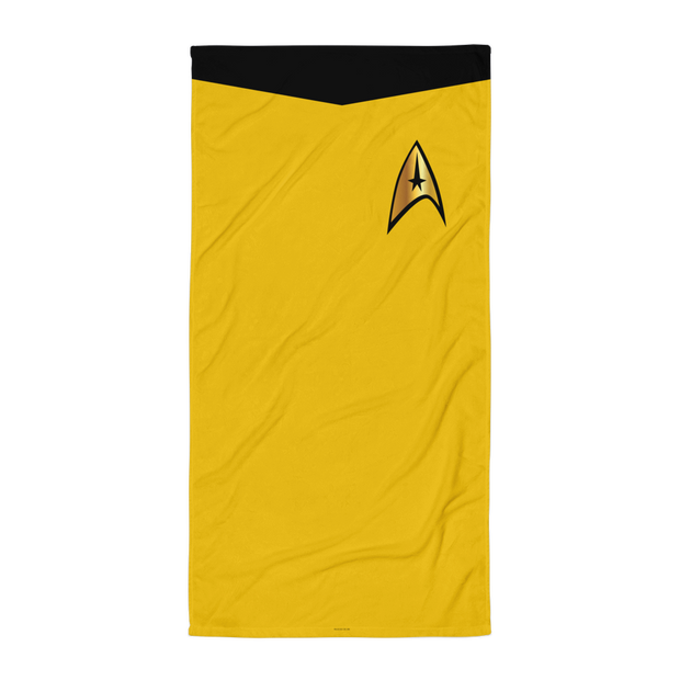 Star Trek: The Original Series Command Uniform Beach Towel