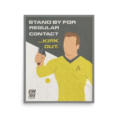 Star Trek: The Original Series Kirk Premium Matte Paper Poster