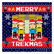 Star Trek: The Original Series Merry Trekmas Die Cut Sticker