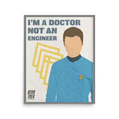 Star Trek: The Original Series McCoy Premium Matte Paper Poster