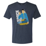 Star Trek: The Original Series Spock Adult Tri-Blend T-Shirt