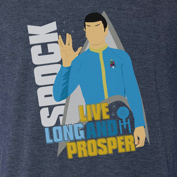 Star Trek: The Original Series Spock Adult Tri-Blend T-Shirt