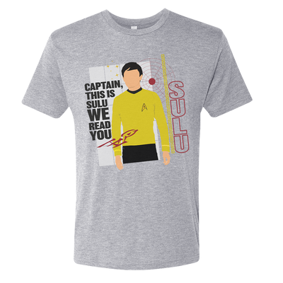 Star Trek: The Original Series Sulu Adult Tri-Blend T-Shirt