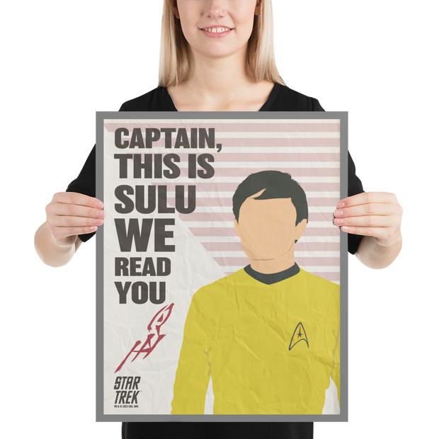 Star Trek: The Original Series Sulu Premium Matte Paper Poster