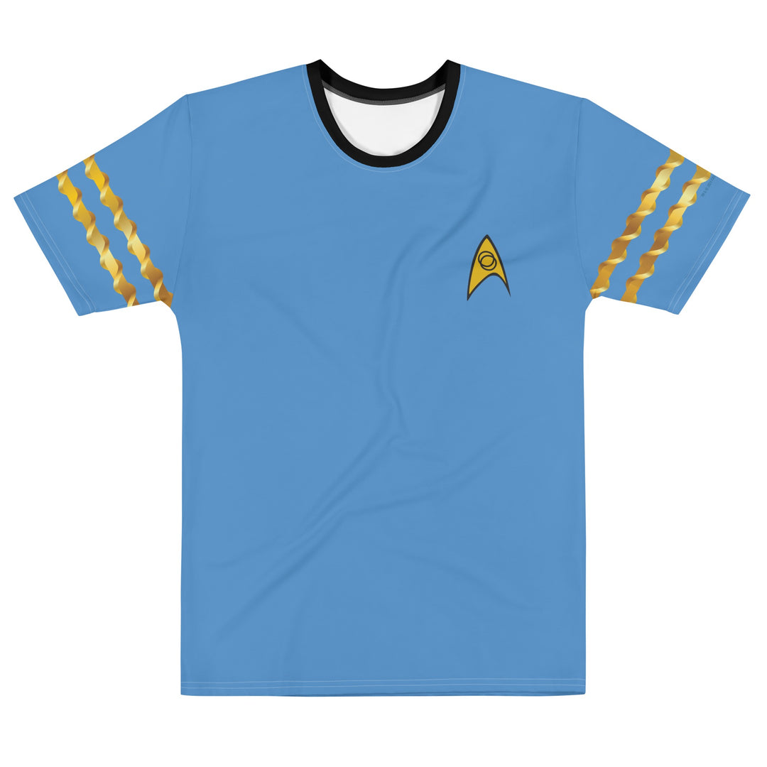 Star Trek The Original Series Science Uniform T Shirt