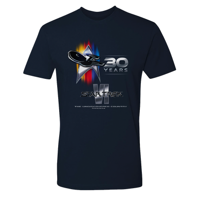 Star Trek VI: The Undiscovered Country 30th Anniversary Adult Short Sleeve T-Shirt
