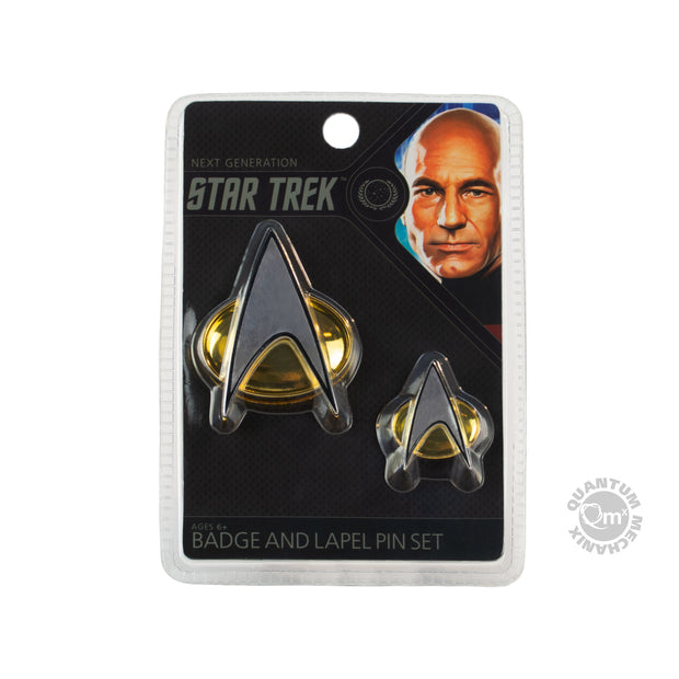 Star Trek: The Next Generation Badge and Pin Set