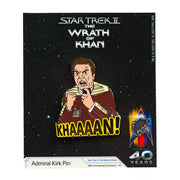 Star Trek II: The Wrath of Khan Funko POP! Exclusive - 40th Anniversary Limited Edition Bundle (Funko POP!, Pin & Bottle Opener)
