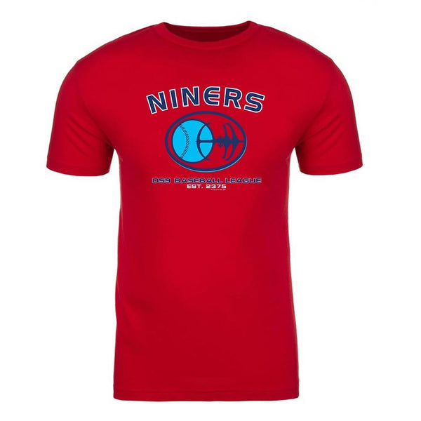 Star Trek: Deep Space Nine Niners Baseball Adult Short Sleeve T-Shirt