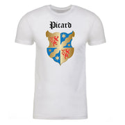 Star Trek: Picard Coat of Arms Picard Family Forever Adult Short Sleeve T-Shirt